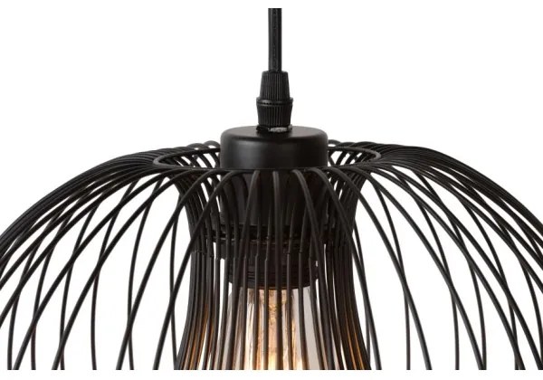 Lucide 02400/30/30 - Lampa suspendata VINTI 1xE27/60W/230V