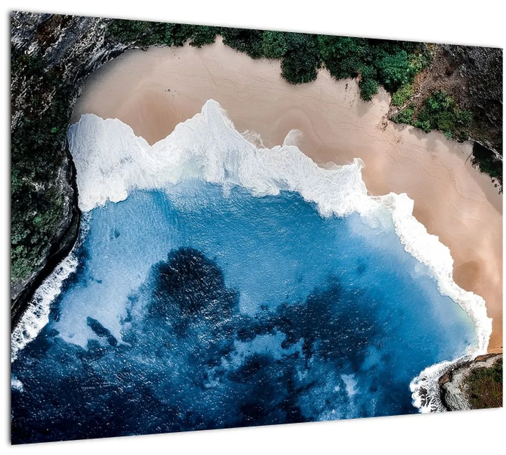 Tablou cu plaja Nusa Penida, Indonesia (70x50 cm)