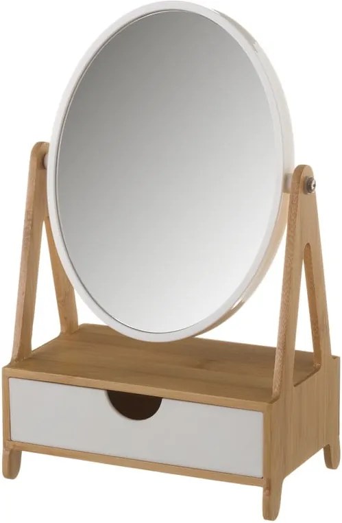 Oglindă cu sertar din bambus Unimasa Coco