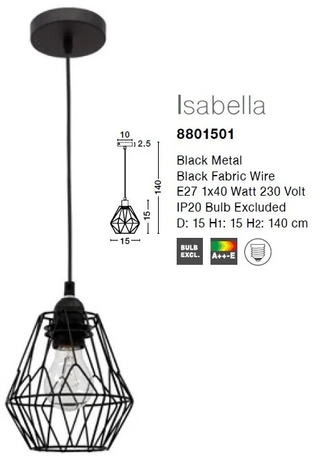 Pendul design modern minimalist Isabella NVL-8801501