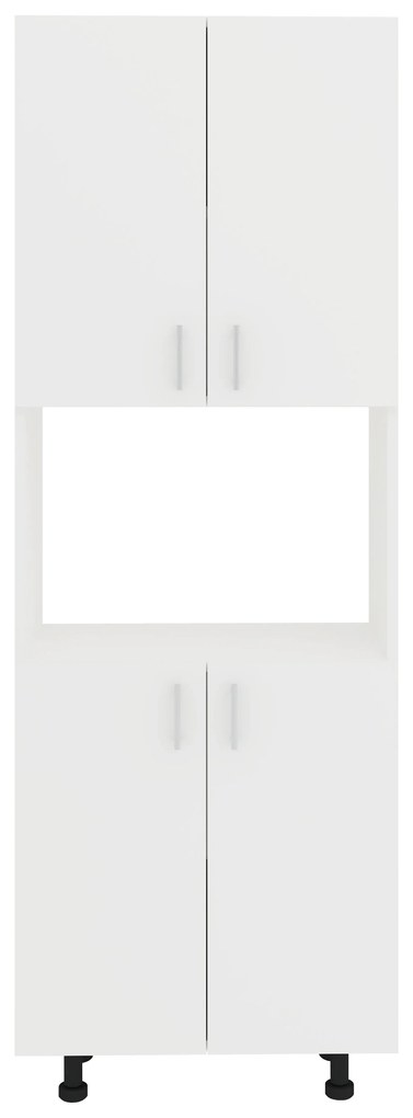 Dulap bucatarie Arno, 4 Usi, Alb, 56 x 30 x 161 cm