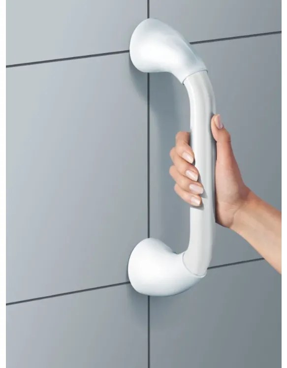 Spirella Mâner pentru baie PROF, alb, 30 cm