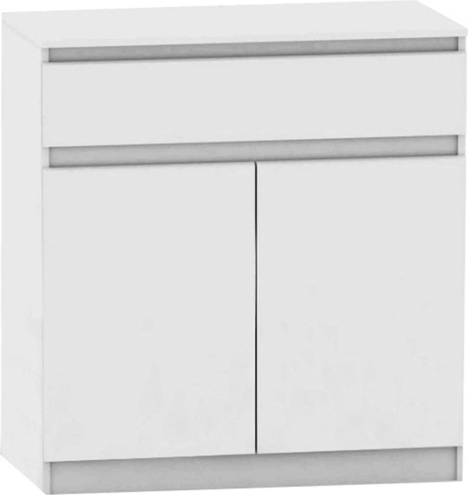 Comoda HANY NEW 007, alb, DTD laminat, 90x49x96 cm