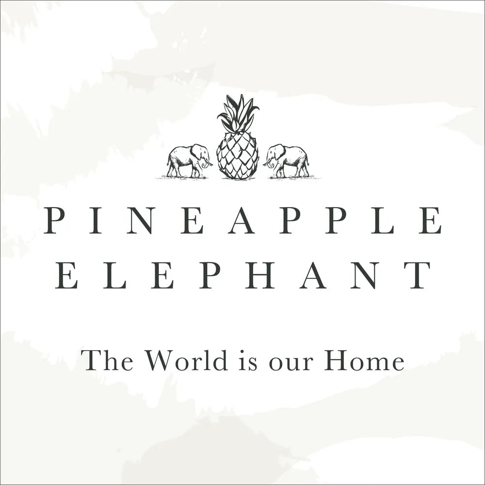 Lenjerie de pat bej pentru pat dublu, extinsă 230x220 cm Tamba Stripe – Pineapple Elephant