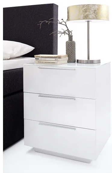 Noptieră ROCKY XXL albă