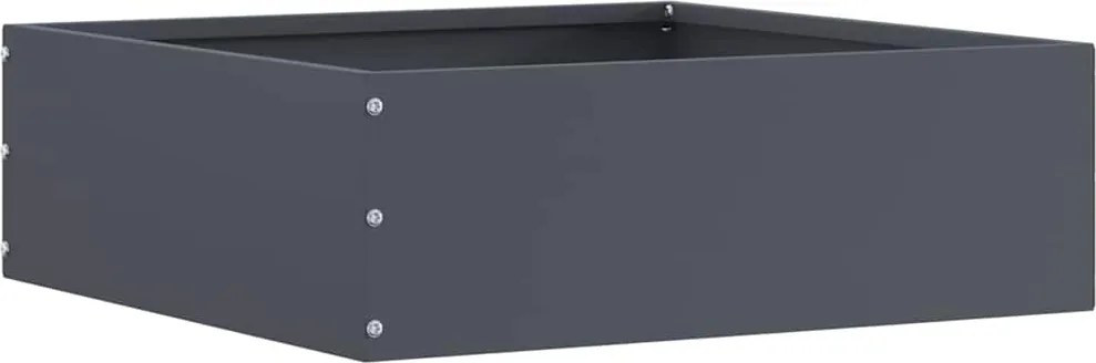 vidaXL Margine pentru gazon Antracit 40 x 40 x 13 cm Oțel