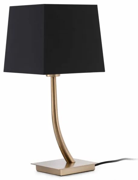 Veioza / Lampa de masa eleganta design clasic REM auriu/negru