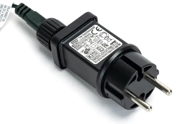 Aigostar - Ghirlandă LED de exterior pentru Crăciun, 600 LED, 8 moduri, 18 m, IP44, alb rece