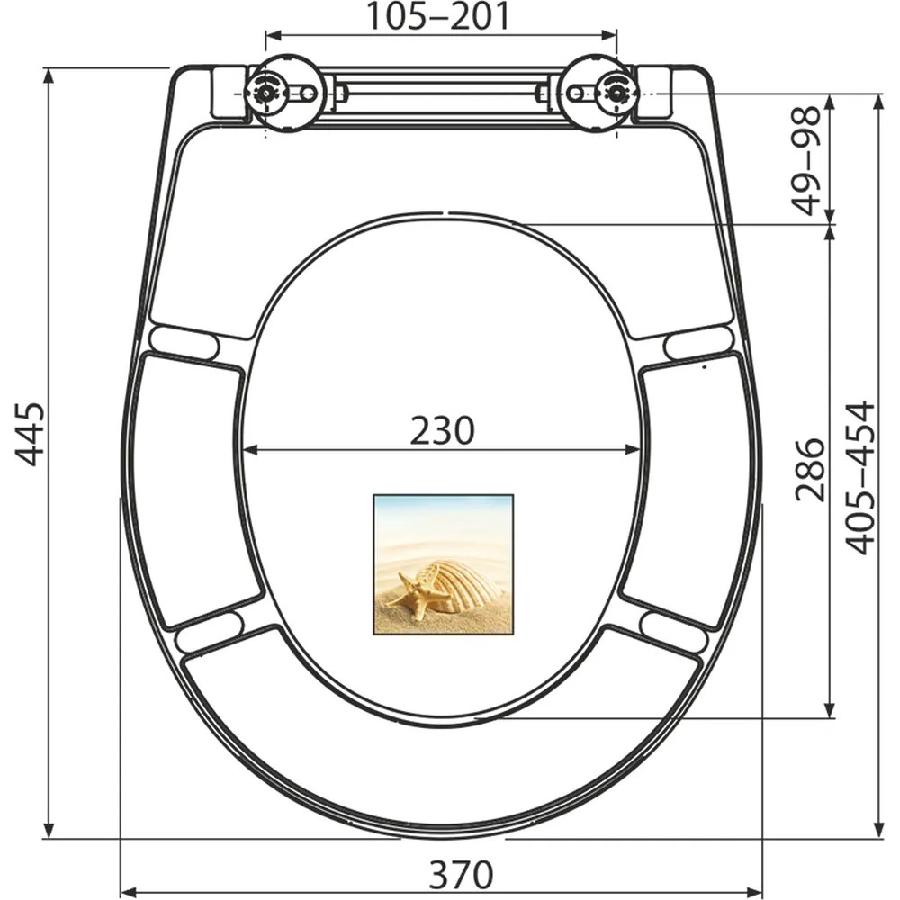 Capac wc soft close duroplast Alcadrain A604 SHELL Shell