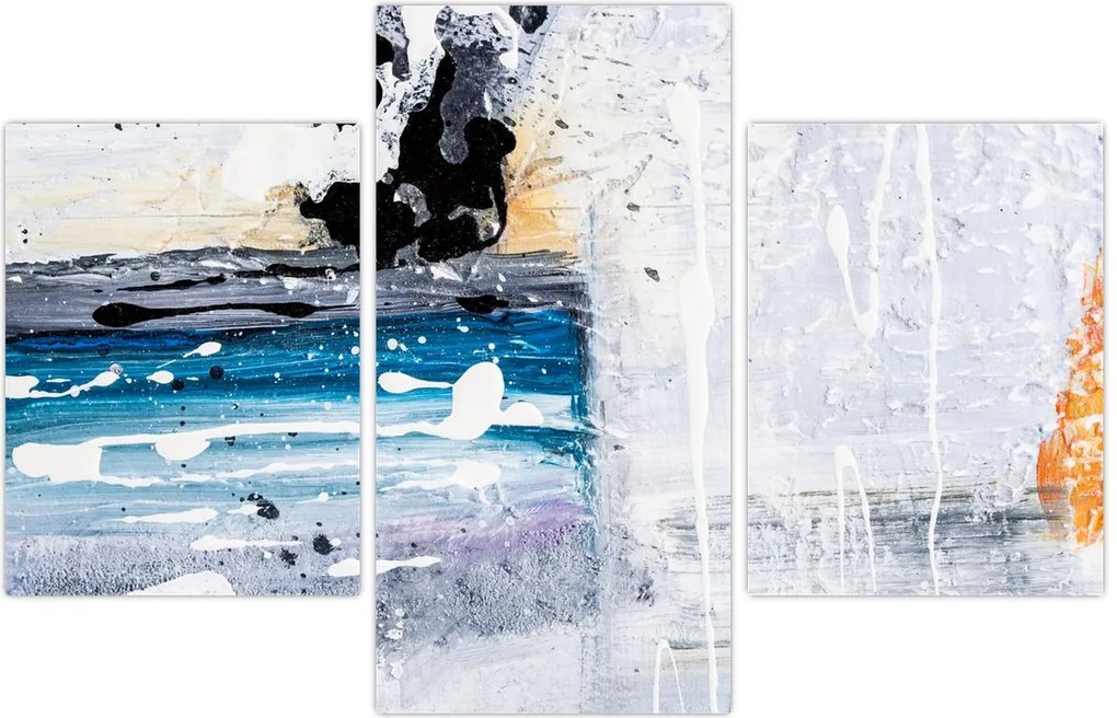 Tablou - Atingeri abstracte (90x60 cm)