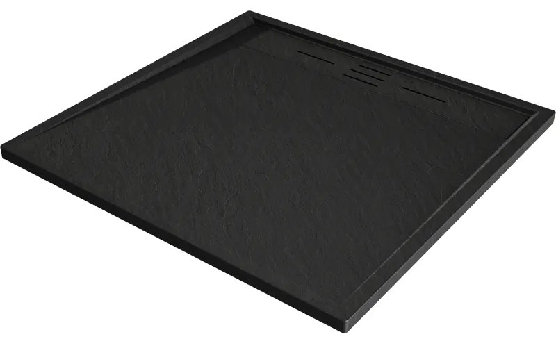 Mexen Amon cădiță pătrată SMC 90 x 90 cm, negru - 4F709090