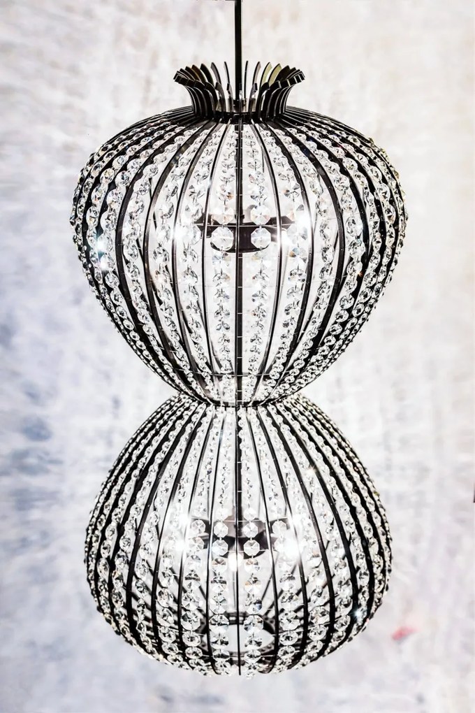 Lustra deosebita cristal Bohemia, diametru 45cm