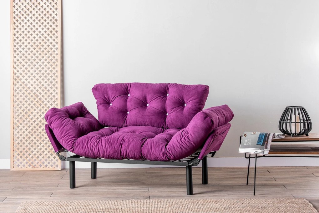Canapea extensibila cu 2 Locuri Mocca, 155 x 85 x 73 cm