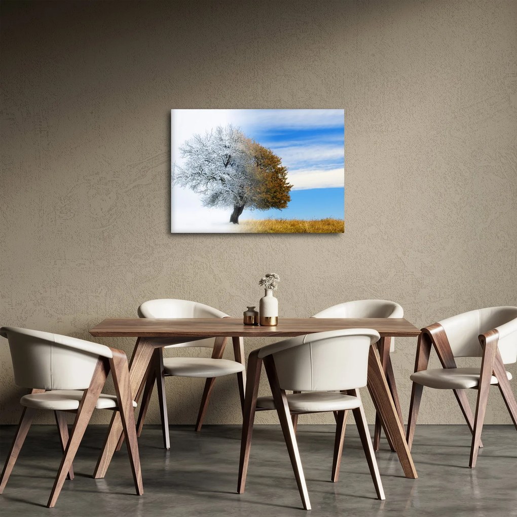 Tablou - Schimbarea anotimpurilor (70x50 cm)