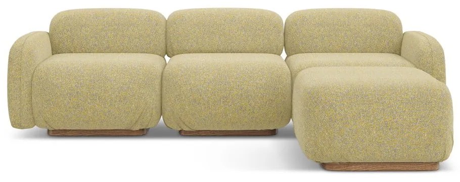 Colțar modular galben (cu colț variabil) Ailani – Makamii