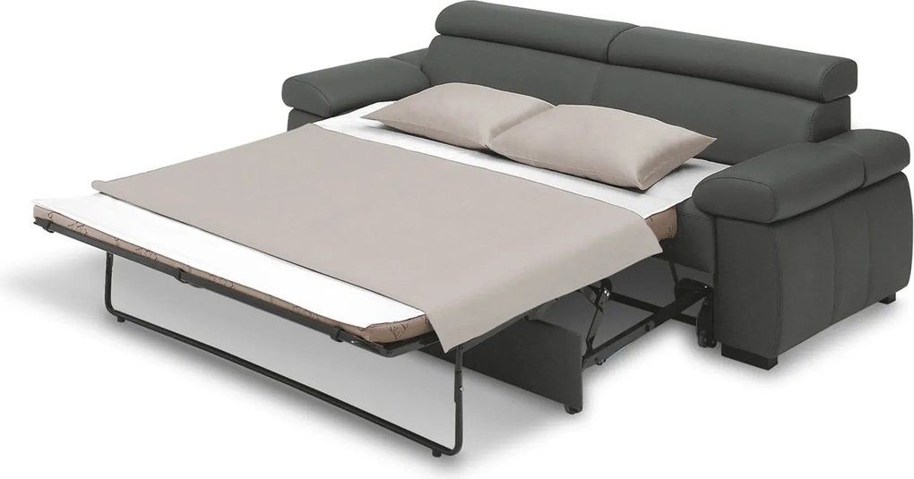Canapea lemn masiv ZOOM, 203 × 91 × 96 cm