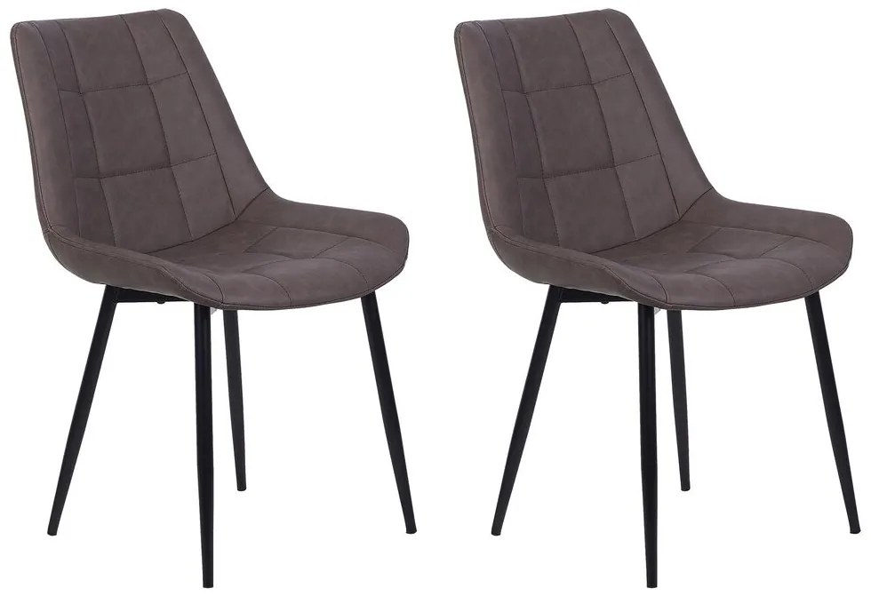 Set 2 buc. scaune pentru sufragerie Morose (maro închis). 1009939