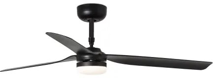 Ventilator LED dimabil de tavan FARO 33815WT-21 PUNT M LED/18W/230V negru d. 132 cm WT + telecomandă