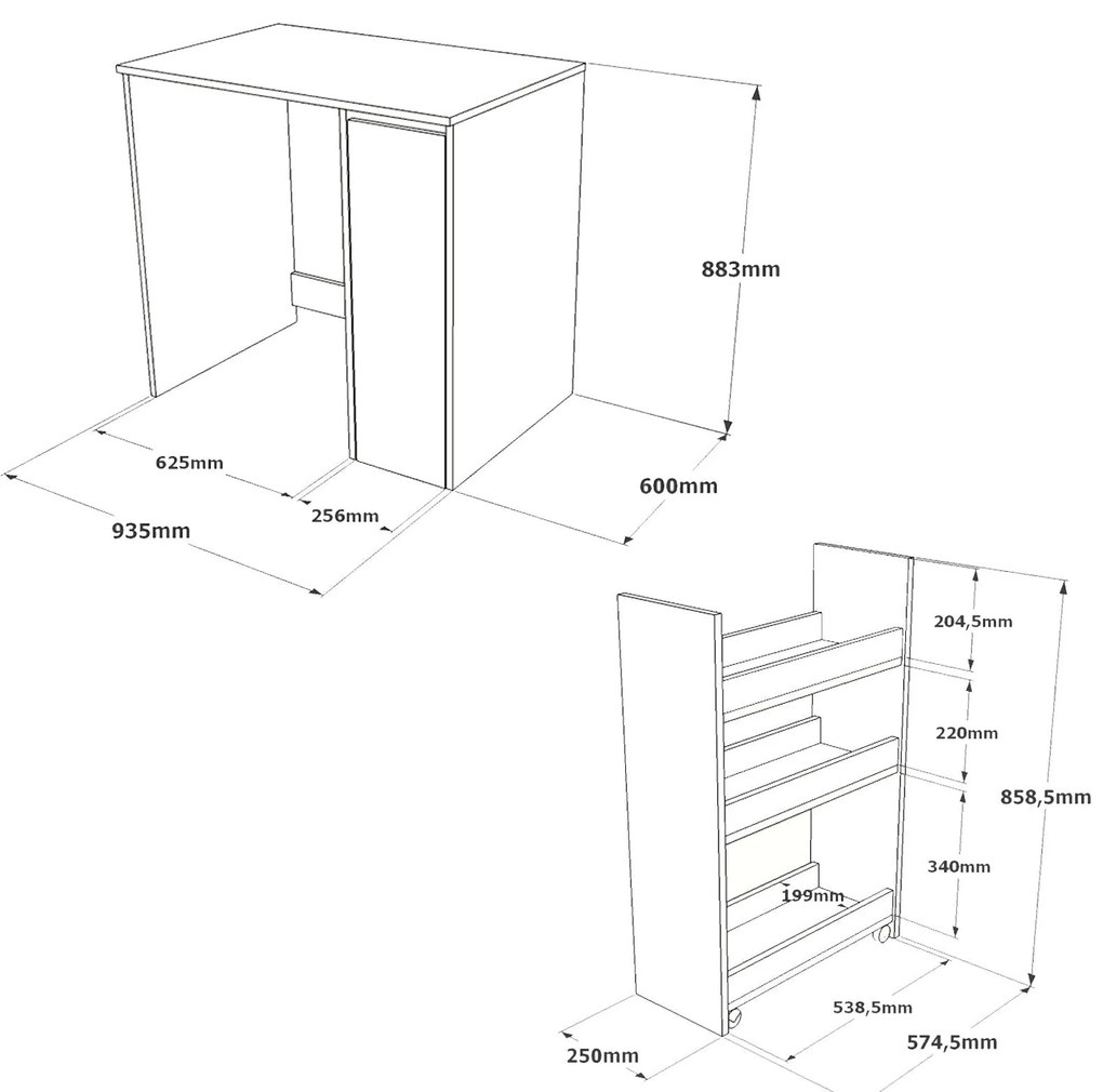 Cabinet de baie SA1-WK