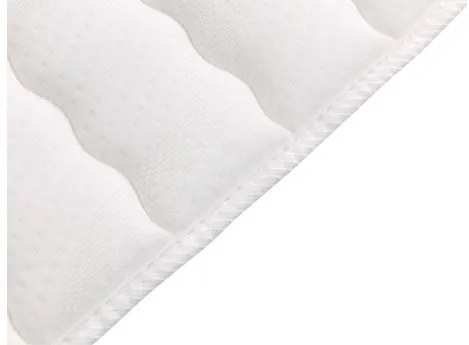 Pat de o persoană 90 cm Jenaks 1 (Bej) (cu somieră și saltea) (cu sp. depozitare) (D). 1103614