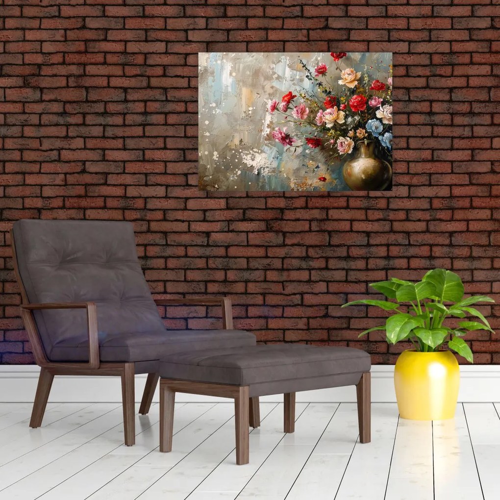 Tablou - Vaza de flori (70x50 cm)