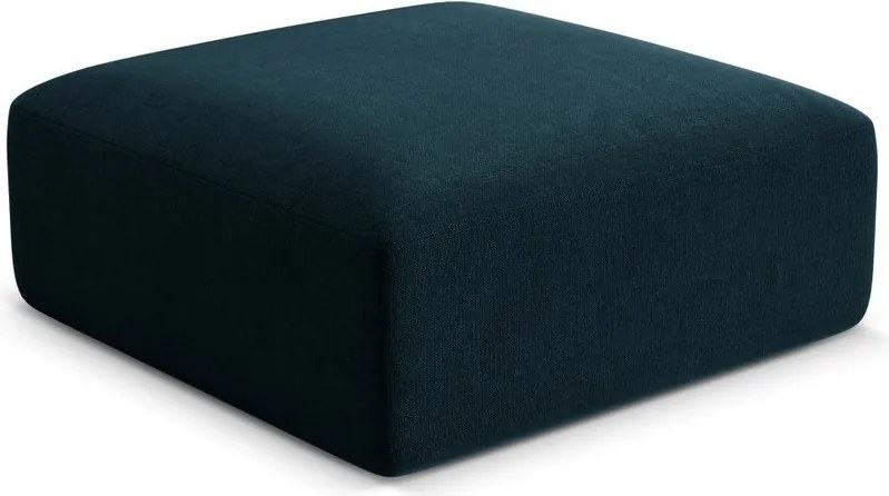 Taburet petrol cu tapițerie din catifea Campi – Cosmopolitan Design