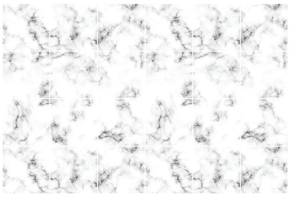 Autocolante pentru gresie 24 buc. 10x10 cm Marble – Ambiance