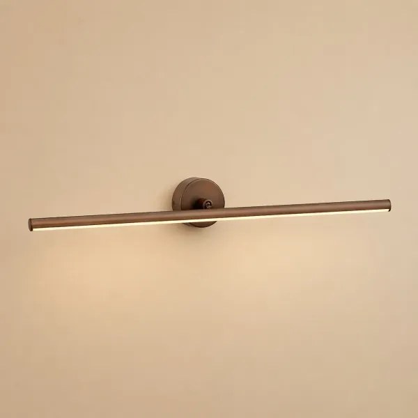 Argon 8997 - Aplica LED pentru tablouri MIRI, 18W, 230V, 3000K, 100 cm, maro