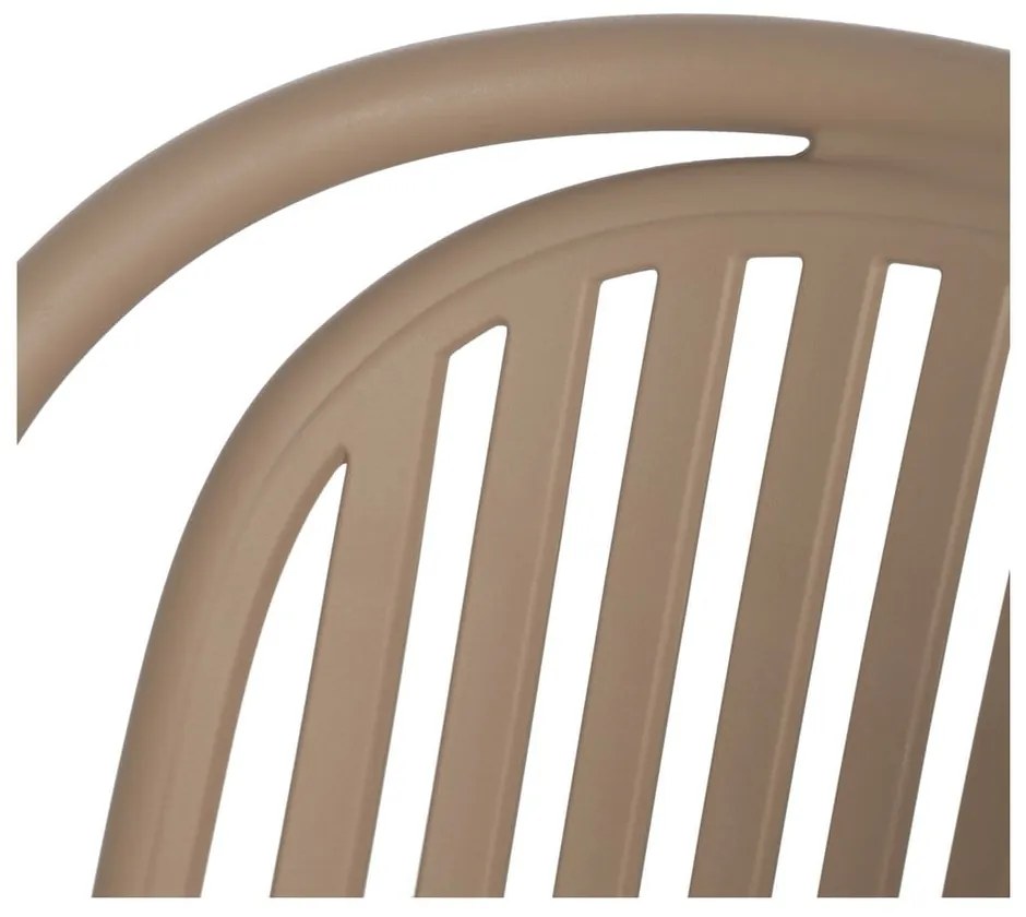 Scaun de dining bej din plastic Alia – Ixia