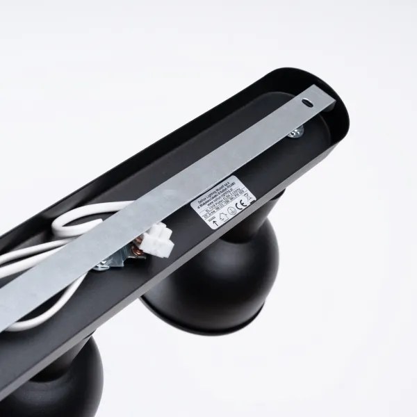 Spot Sollux SL.1318 ELBA 3xE27/15W/230V negru