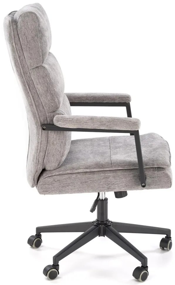 Scaun de birou Adriano stofa gri H110 cm