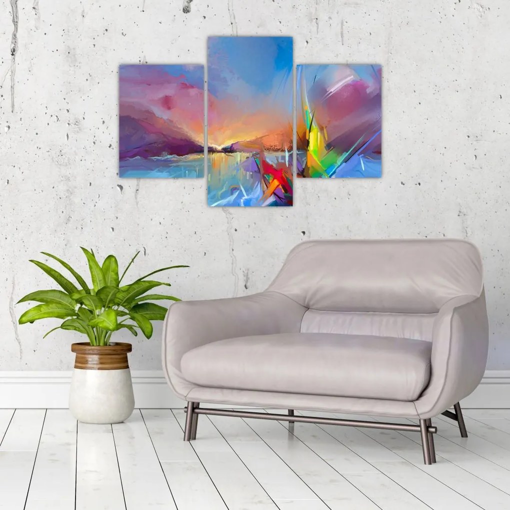 Tablou - Apus de soare (90x60 cm)