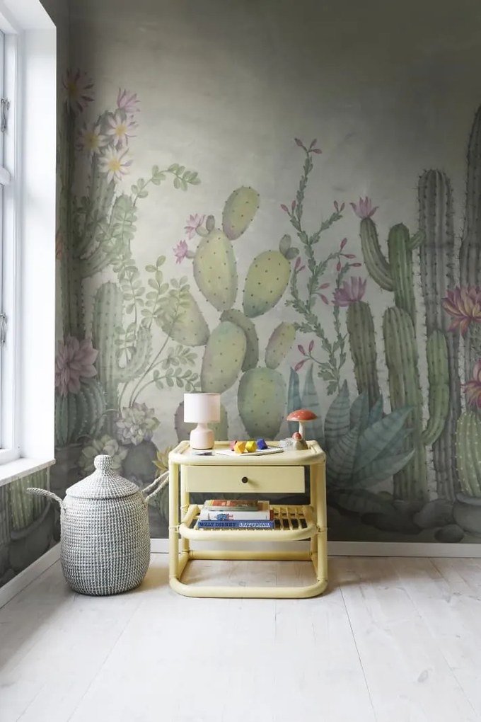 Fototapet, Playfull Cactus, Summer, Rebel Walls
