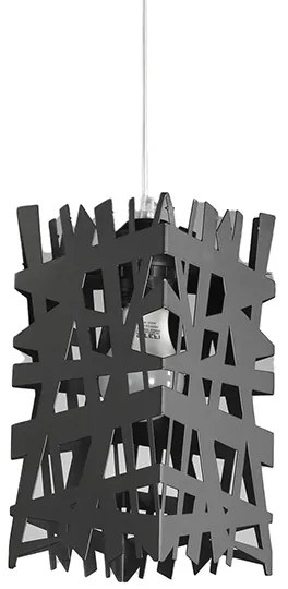 Lustră pe cablu ONLI FORESTA 1xE27/15W/230V negru