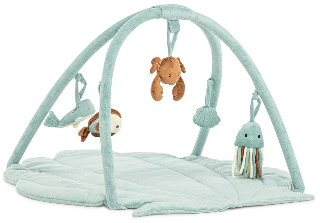 Centru de Activitati Multifunctional 3 in 1, Saltea Interactiva Pentru Copii si Bebelusi, 88x55x100 cm