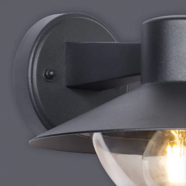 Aplică LED de exterior VEERLE 1xE27/60W/230V IP44 Brilagi