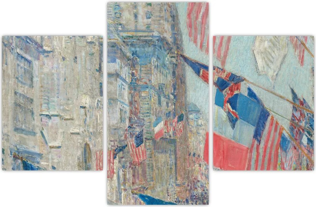 Tablou - Childe Hassam, Allies day, reproducere (90x60 cm)