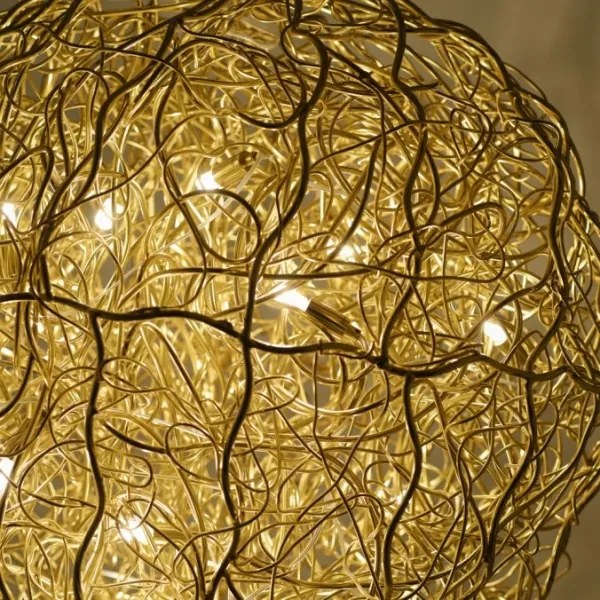 Paul Neuhaus 2019-12 - Lustră suspendată pe cablu SAREA 15xG9/40W/230V aurie