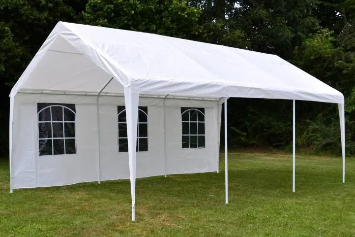 Cort universal pentru petreceri 6×4 m, PE 180 g/m², pereți l