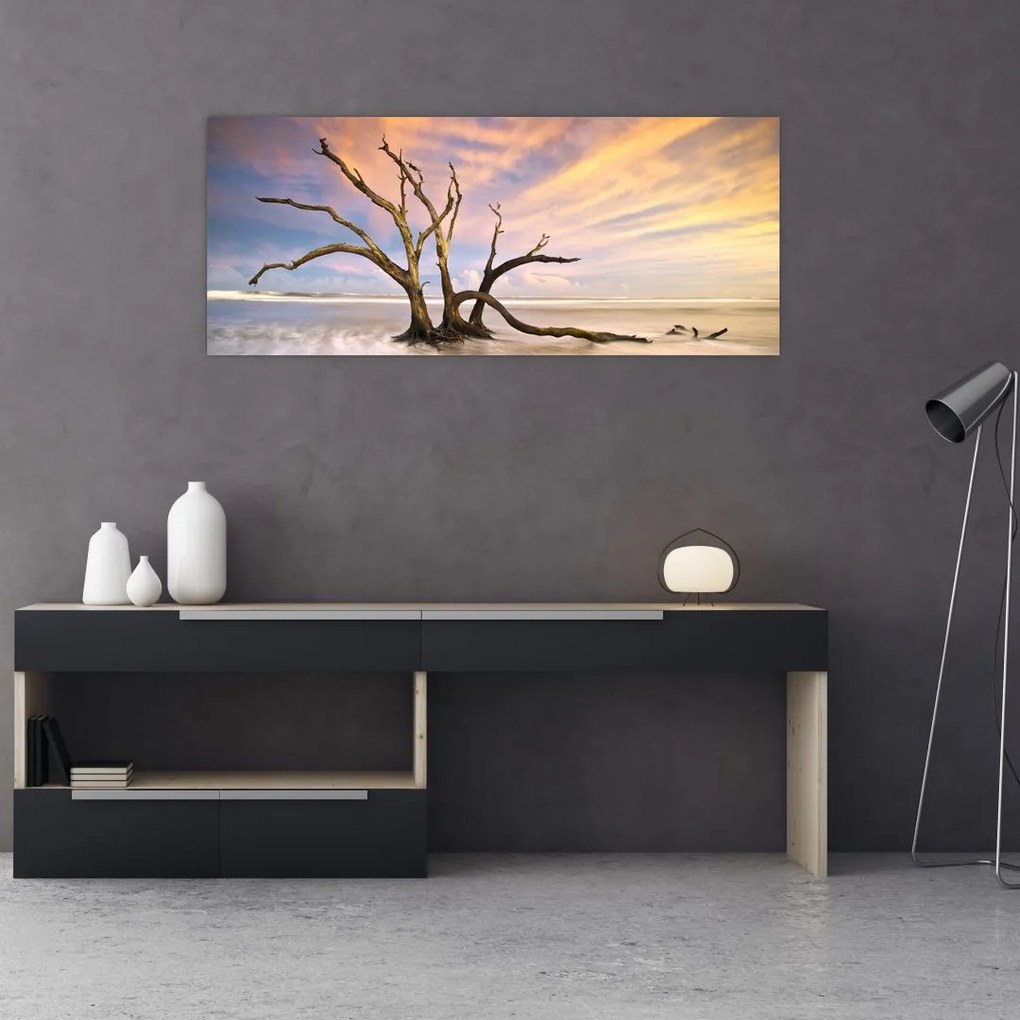 Tablou - Copacul în ocean (120x50 cm)