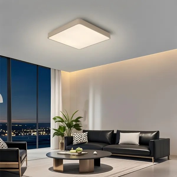 Brilagi - Plafonieră LED POOL, 36W, 230V, 3000/4000/6000K, 40x40 cm, bej