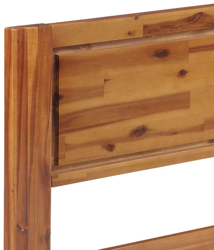 Cadru de pat, 120 x 200 cm, lemn masiv de acacia 120 x 200 cm