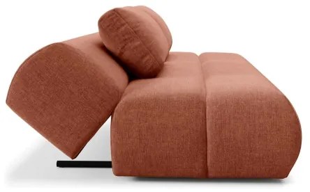 Canapea extensibilă FANO, 3 locuri, maro