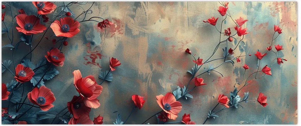 Tablou - Maculii lupului (120x50 cm)