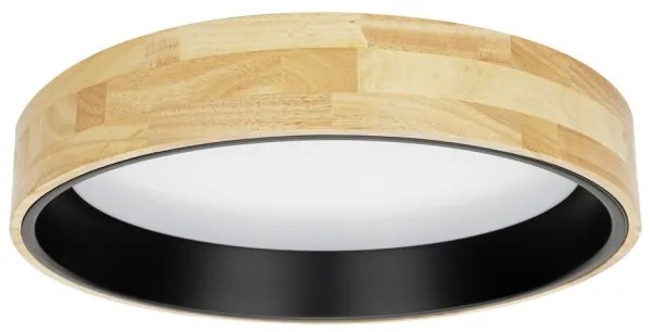 ITALUX PLF-4350-25W-WD-BK-4K - Plafonieră LED CAMPELO LED/25W/230V 4000K