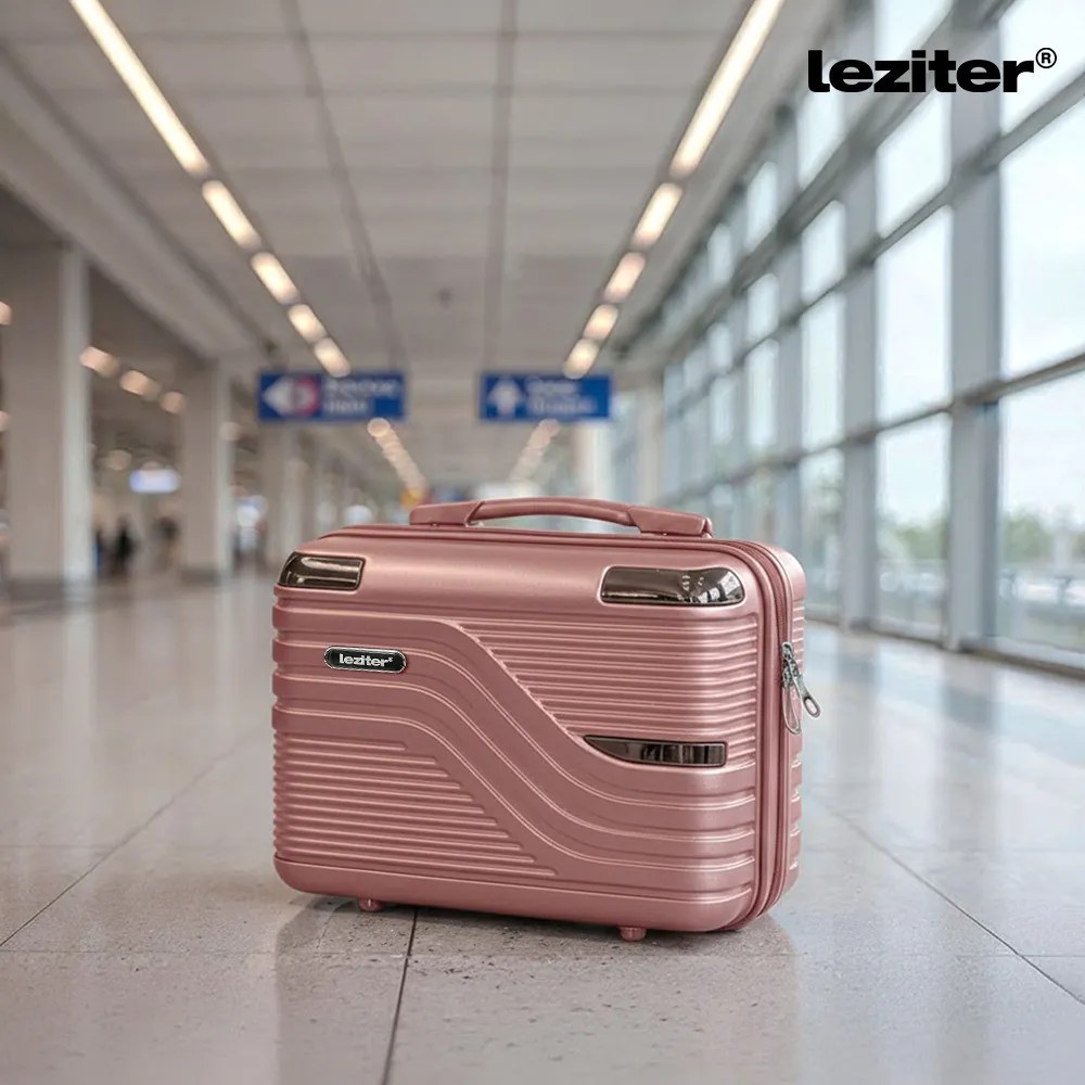 TraveLux Urban valiză mică de mână cu capac dur 28x36x16 cm roz somon