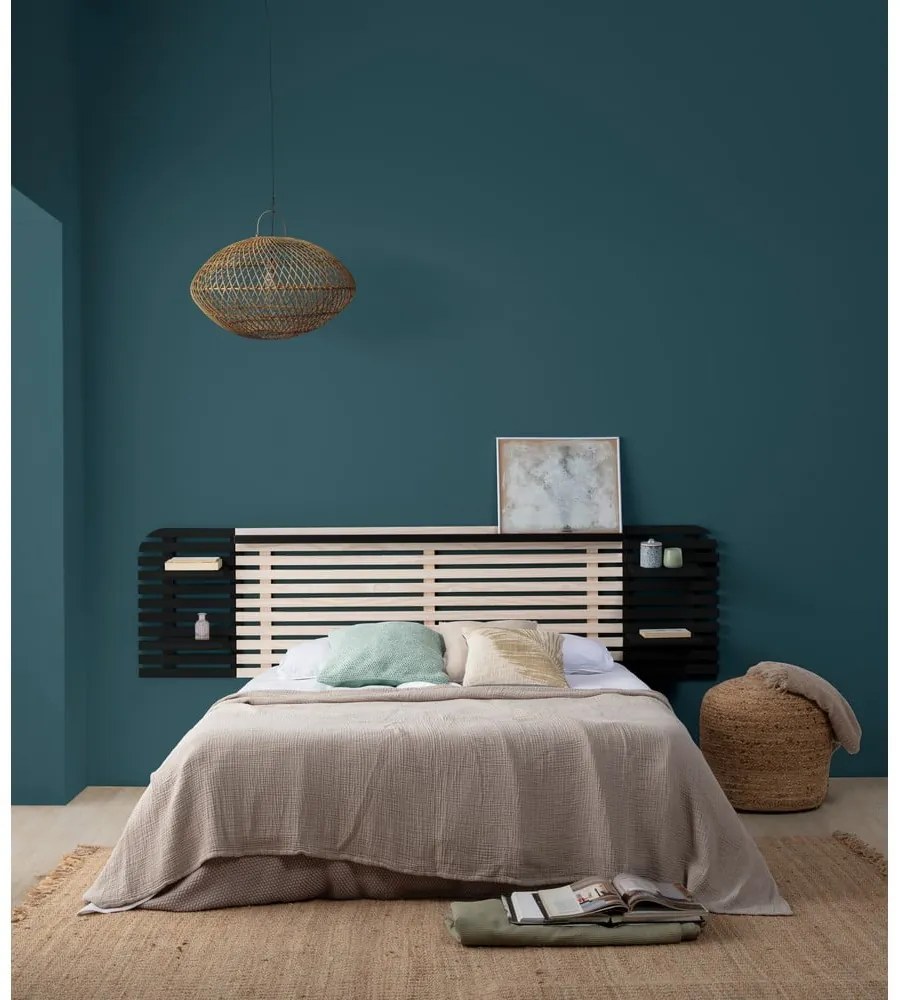 Tăblie de pat din lemn masiv de pin 240x62 cm Dimas – Marckeric