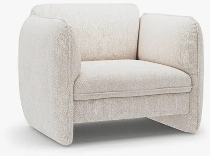 Fotoliu Georgia chenille Silencio L105 cm
