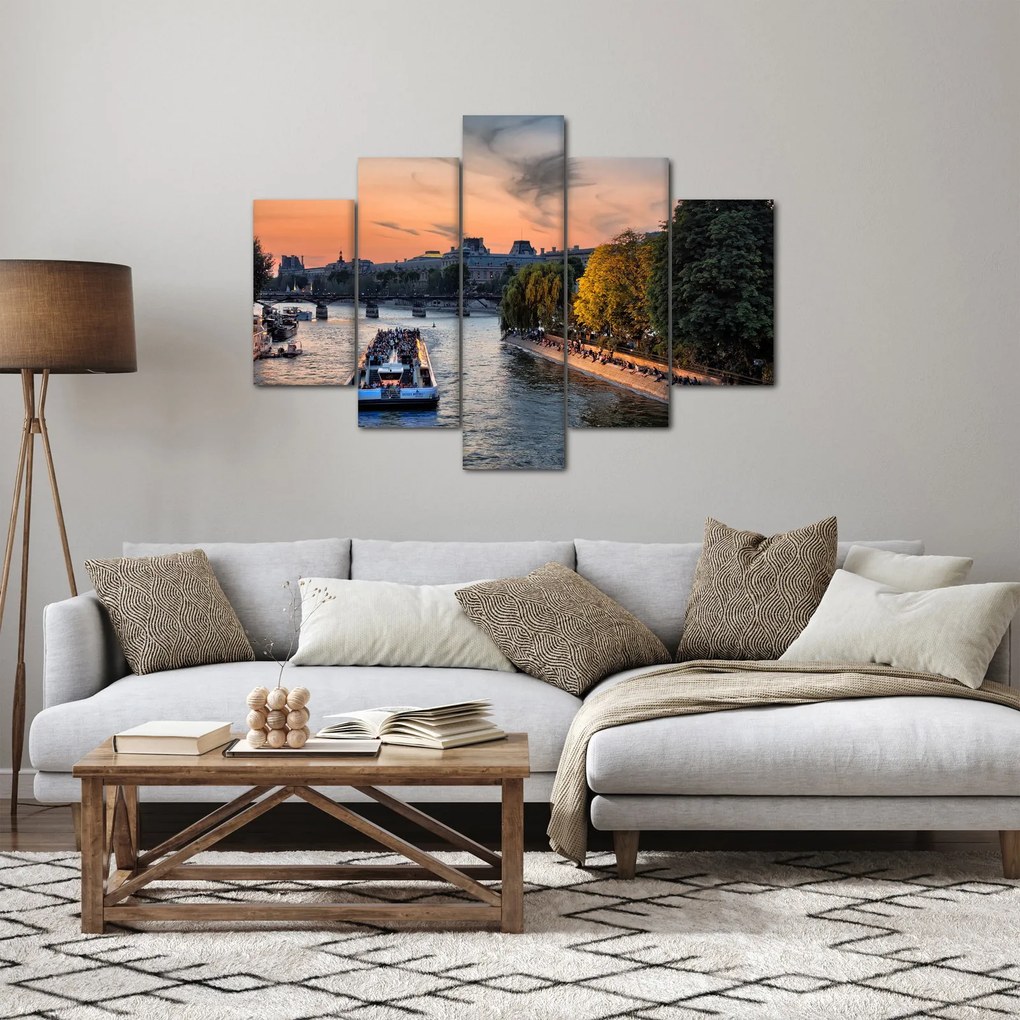 Tablou - gondole italiene (150x105 cm)