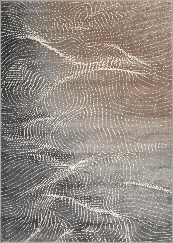 Covor Abstract Corin Grey Selectează mărime: 200 X 280